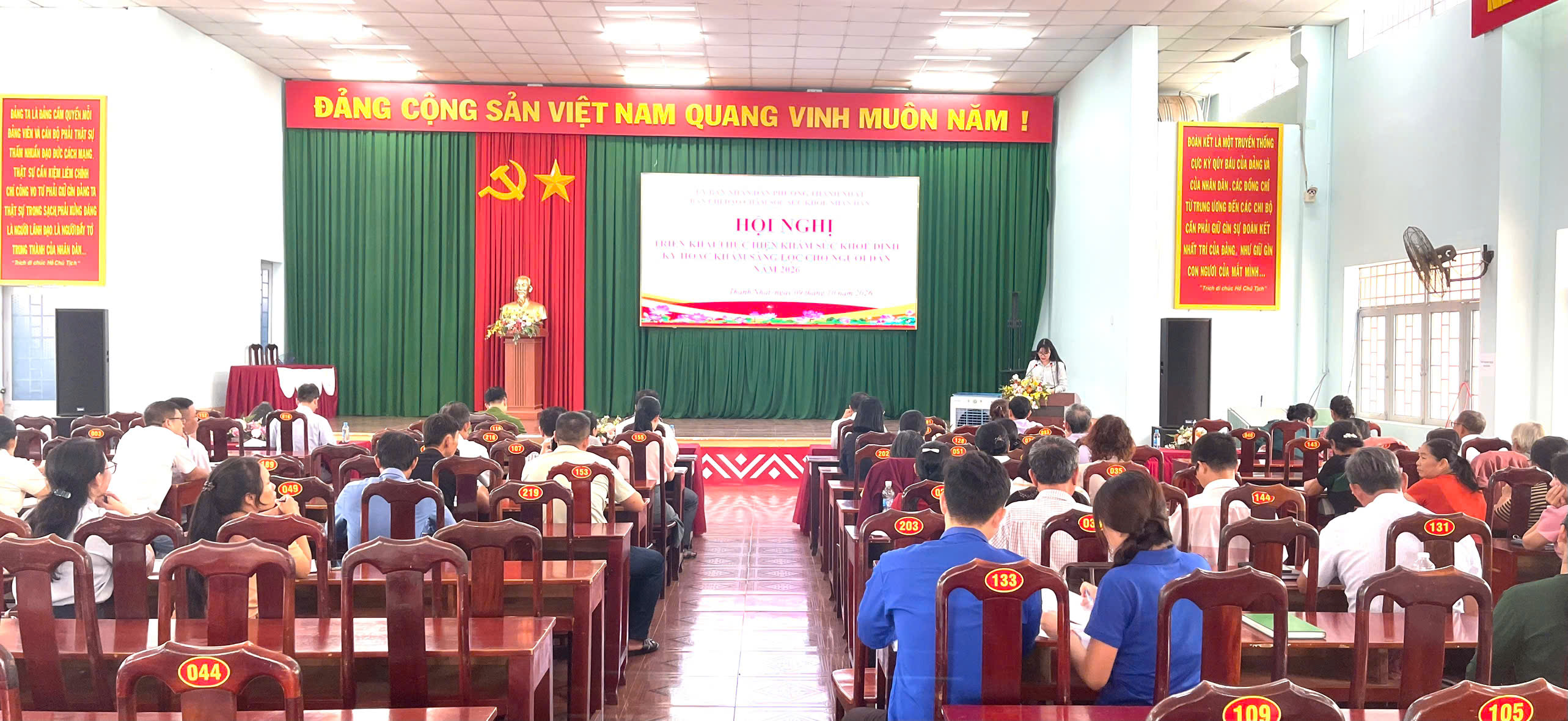 PHƯỜNG THÀNH NHẤT TỔ CHỨC KHÁM SỨC KHỎE ĐỊNH KỲ VÀ KHÁM SÀNG LỌC MIỄN PHÍ ĐỢT II NĂM 2026 CHO HƠN 6.000 NGƯỜI