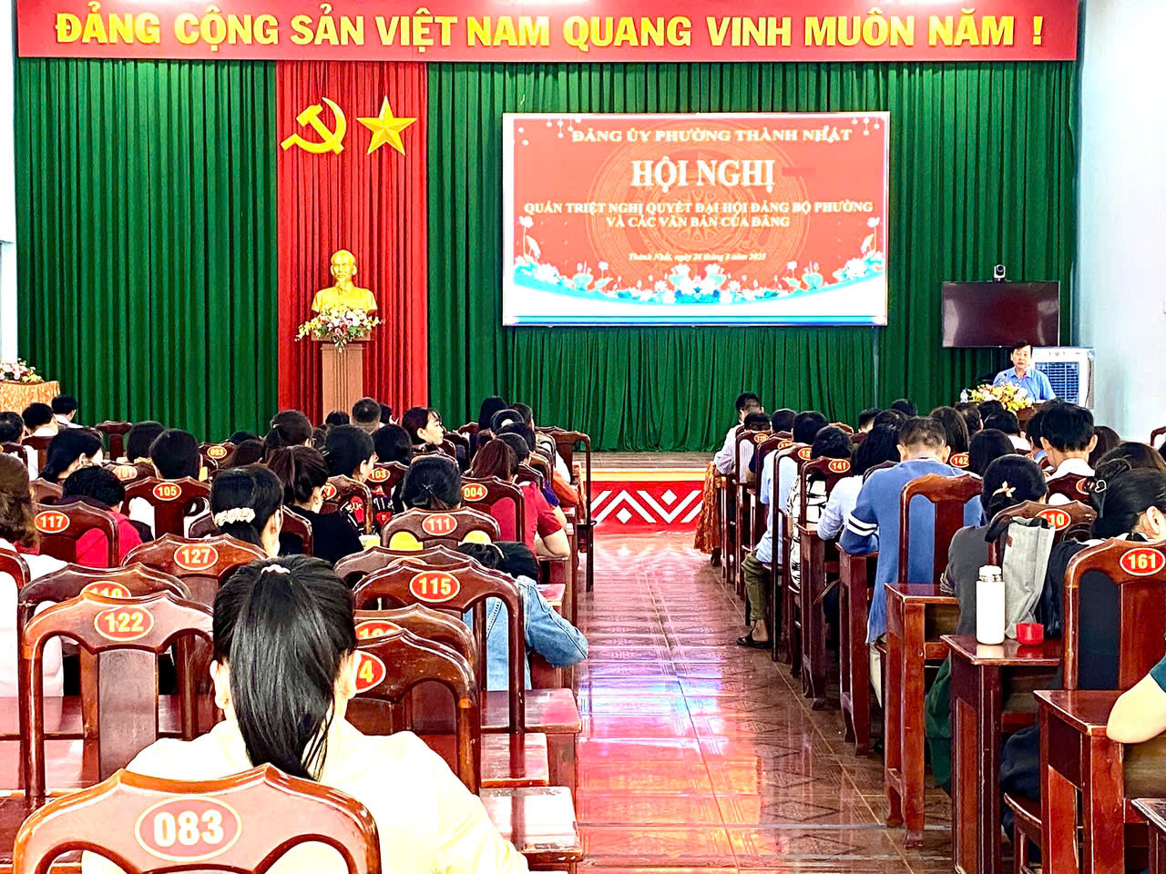 Phường Thành Nhất: Hội nghị quán triệt, tuyên truyền các văn bản của Đảng, nhiệm vụ chính trị quan trọng, góp phần đưa Nghị quyết vào cuộc sống