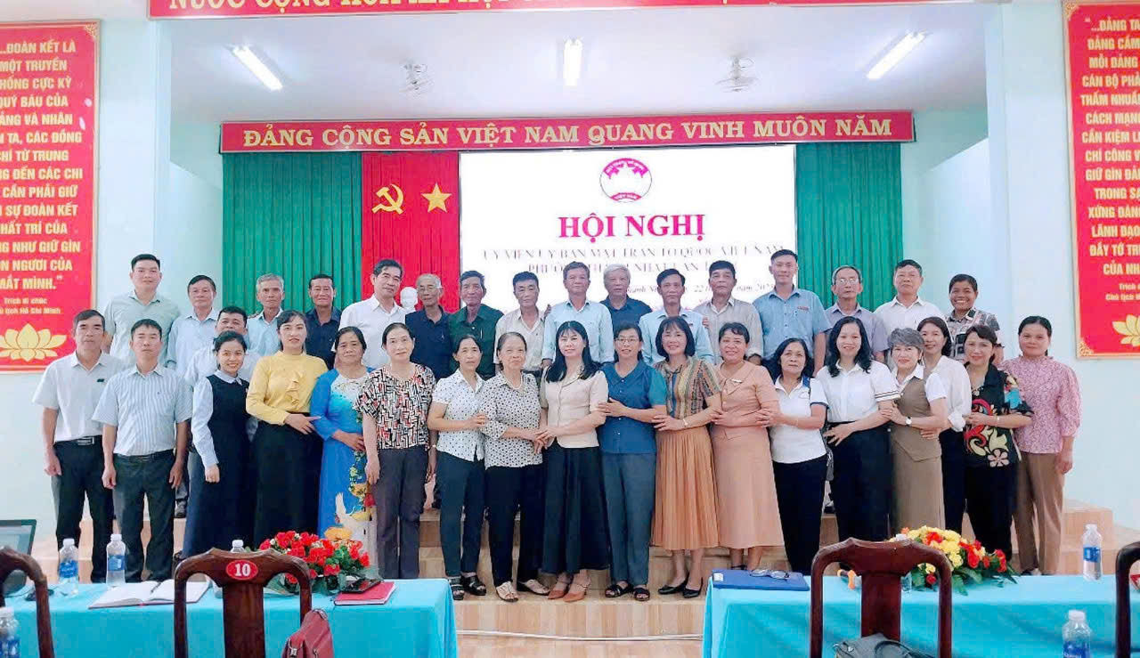 Hội nghị Ủy viên Ủy ban Mặt trận Tổ quốc Việt Nam phường Thành Nhất lần thứ I, nhiệm kỳ 2025 – 2030
