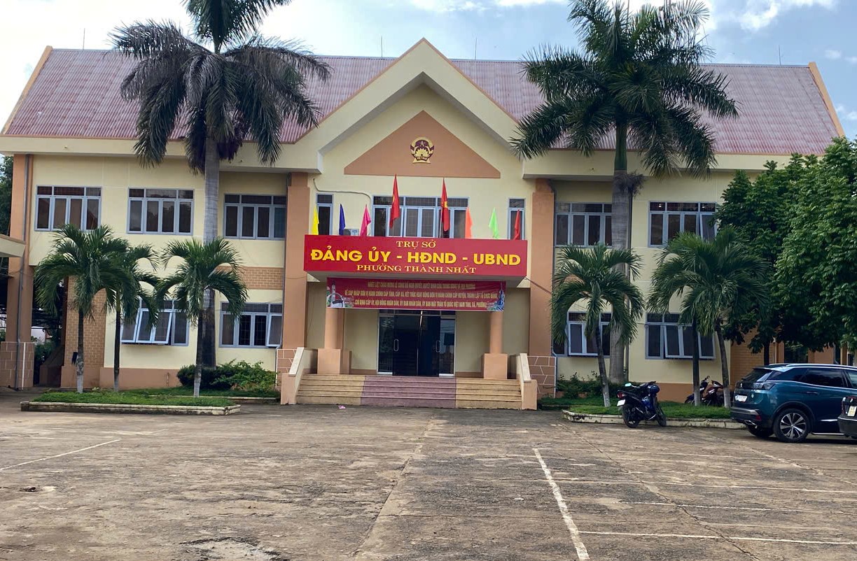 PHƯỜNG THÀNH NHẤT TỈNH ĐẮK LẮK SAU SÁP NHẬP ĐƠN VỊ HÀNH CHÍNH CẤP XÃ